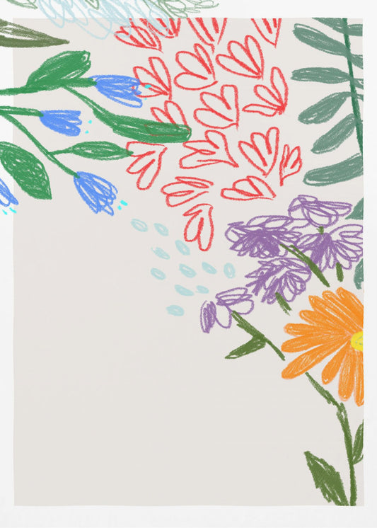 Bloeiende grilligheid | Canvas