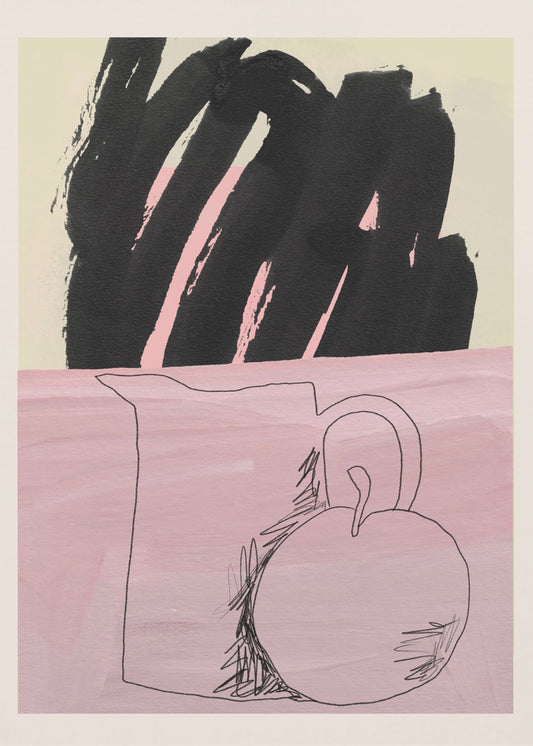 Abstracte elegantie | Poster