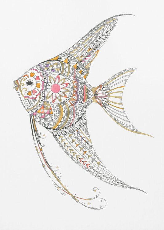 Engelvis Delicate Tinten | Canvas