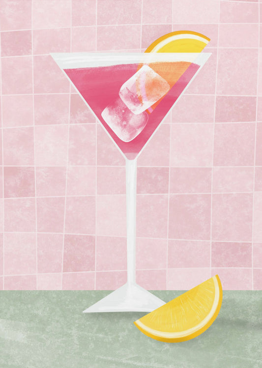 Roze cocktail | Canvas