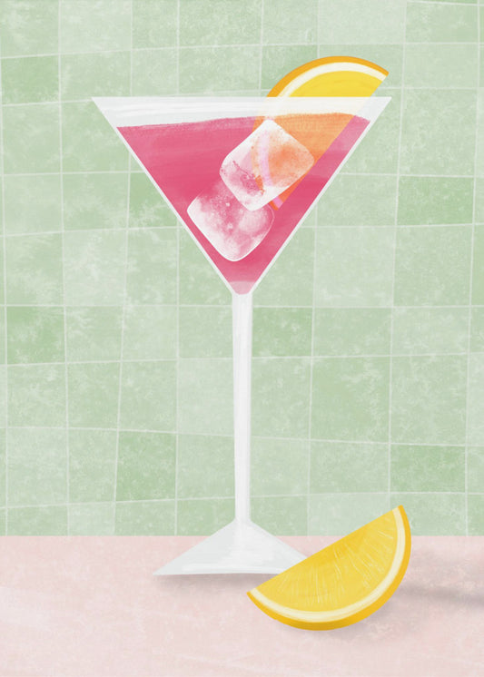 Roze cocktail | Canvas