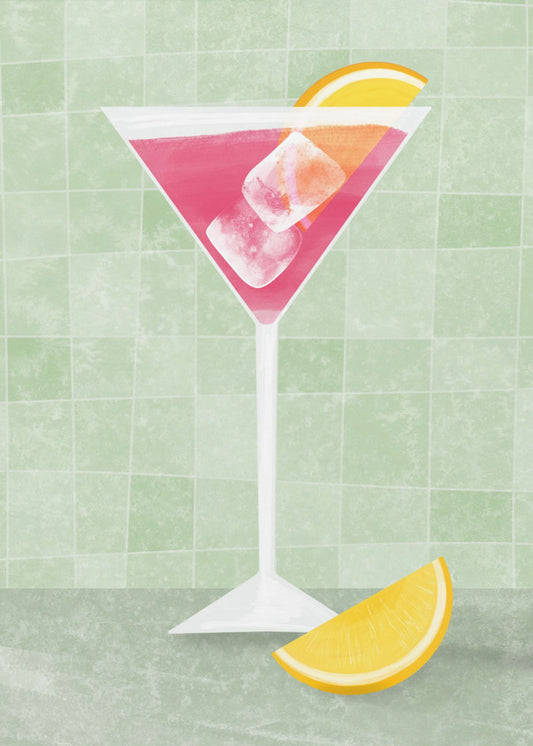 Roze cocktail | Canvas