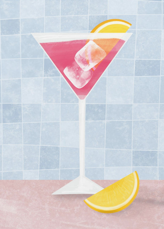 Roze cocktail | Canvas