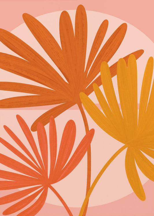 Herfstpalmen | Poster