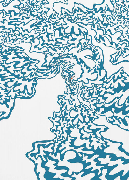 Geweldige surfgolven | Poster