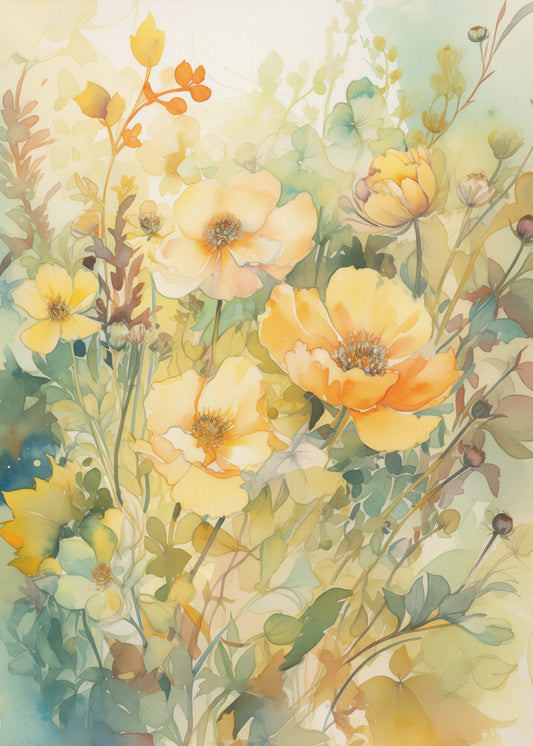 Zomerbloemen nr. 2 | Canvas