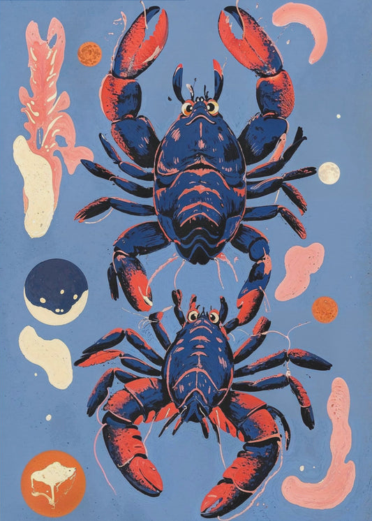 Kosmische Schaaldieren | Canvas