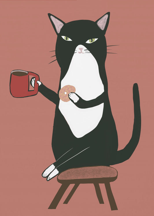 Coffee cat | Canvas