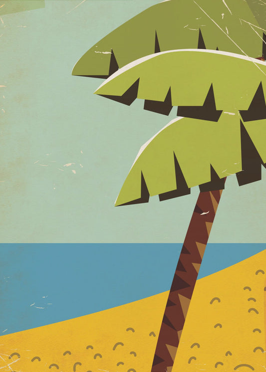 Vintage reisposter | Canvas