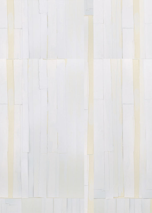 Tactile Wit Op Wit 3 | Canvas