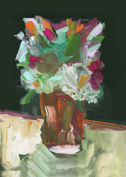 Dark Garden's Delight | Canvas