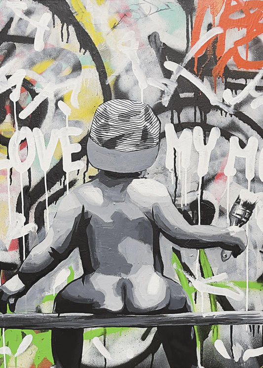 Graffiti Dromer | Canvas