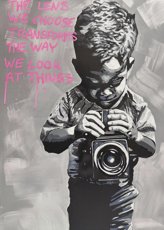 De Lens - Perspectief vastleggen | Poster