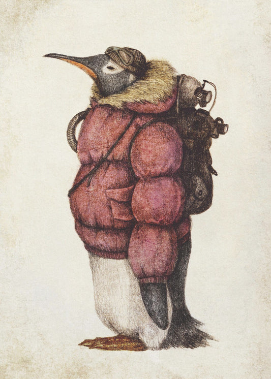 Hemelse pinguïn | Canvas