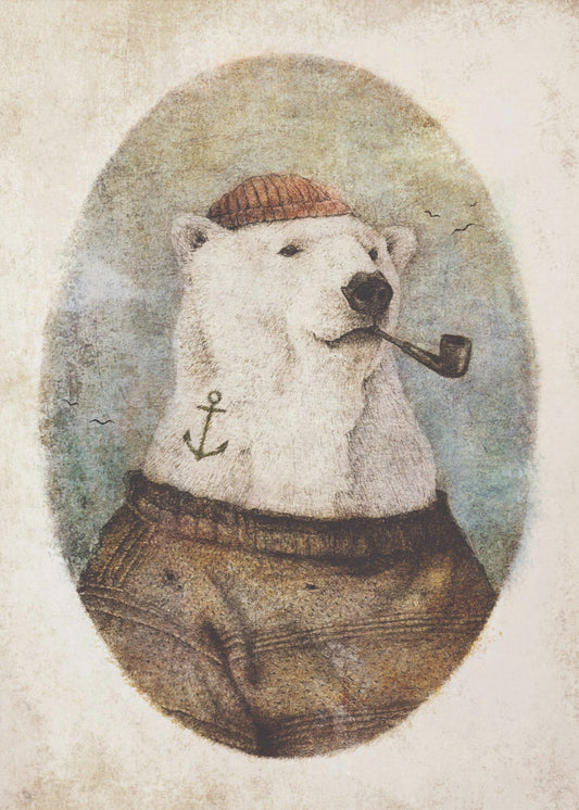 Op naar de kust | Poster