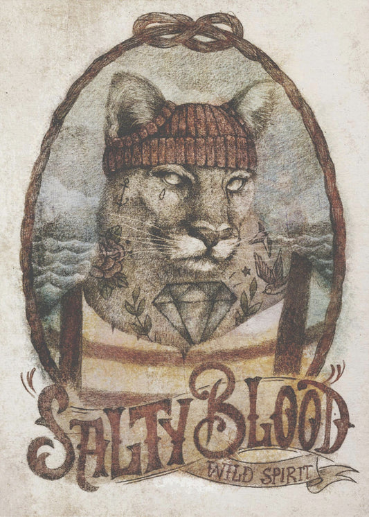 Oceanische kat | Poster
