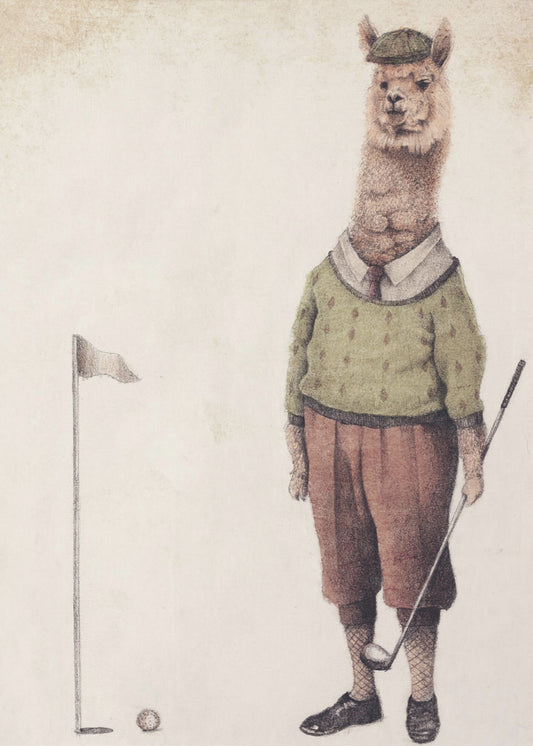 Alpaca Golfclub | Poster