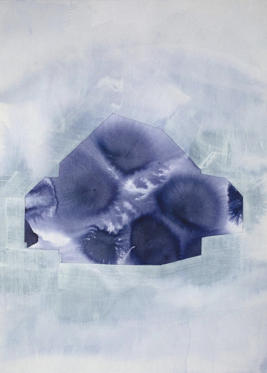 Raadselachtige Indigo Haven | Canvas