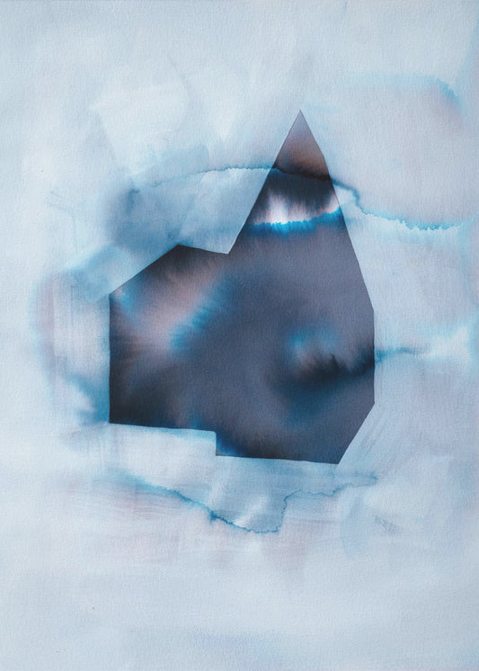 Geometrische vorm met een verloop | Canvas