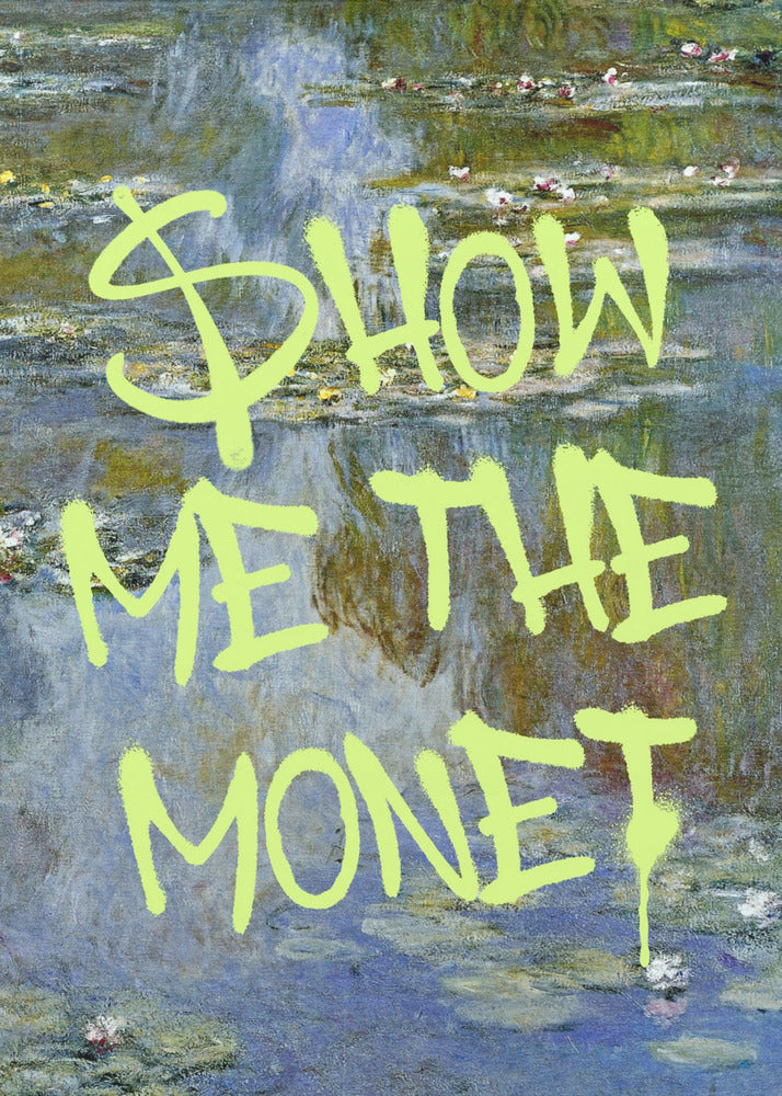 Monets ironische wending | Canvas