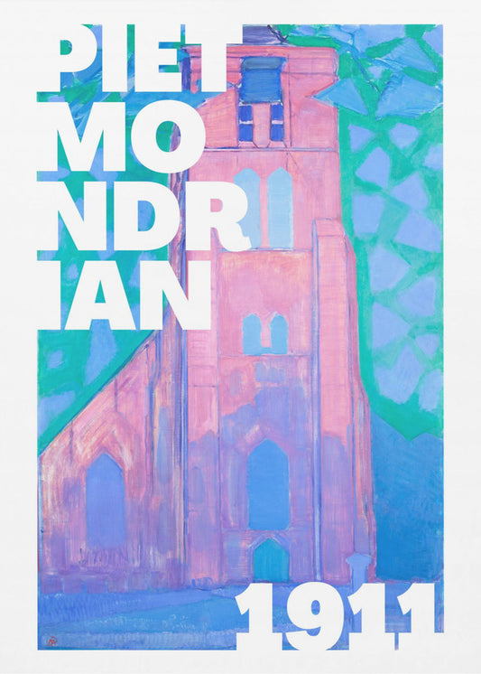 Vibrant Facade 1911 | Poster