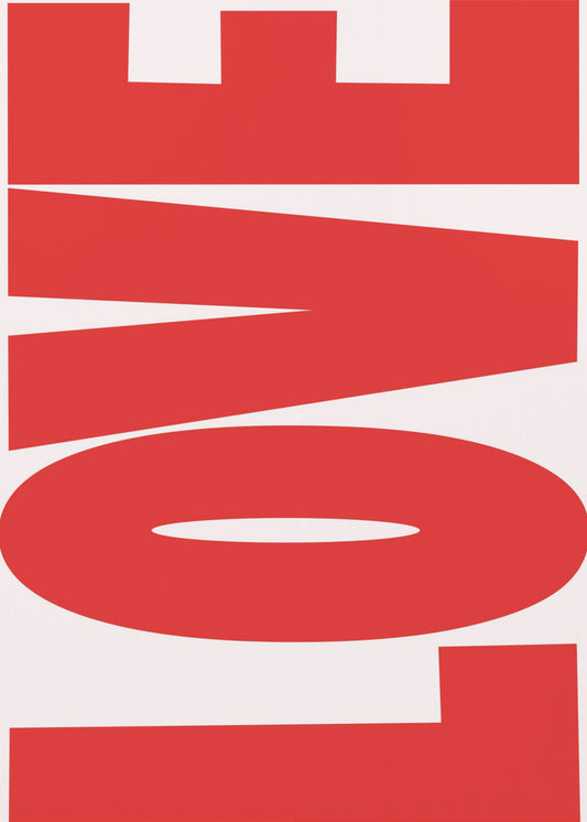 Bold Red Message | Canvas