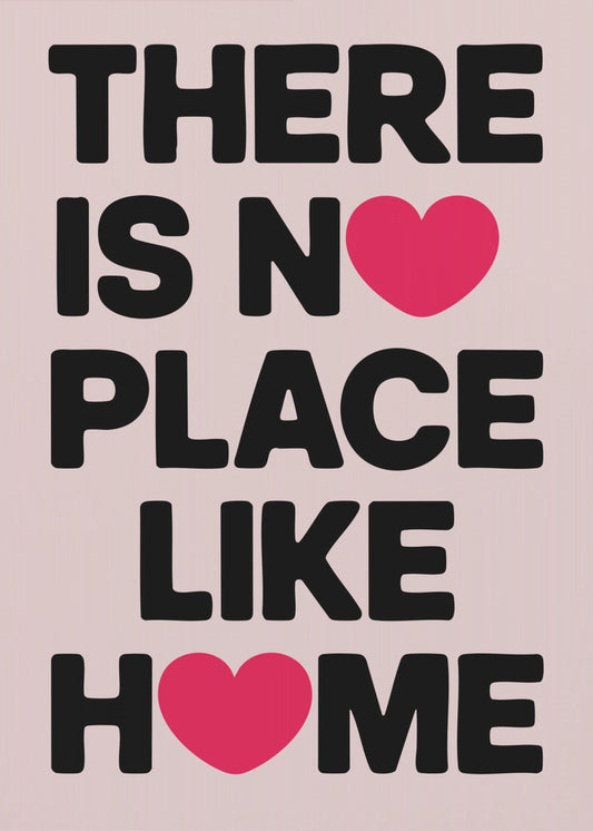 Er is geen plek zoals thuis | Canvas