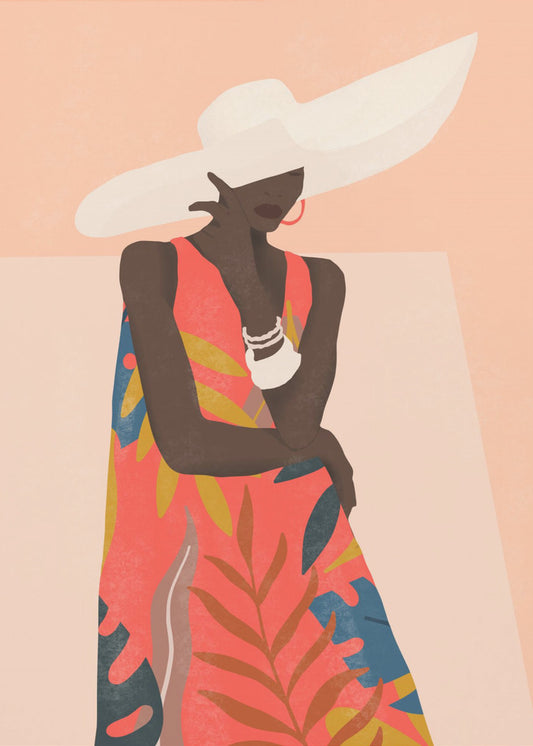 Tropisch meisje | Poster