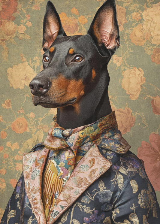De Voorname Doberman | Canvas