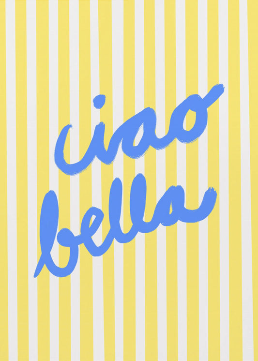 Bright Greeting Stripes | Poster