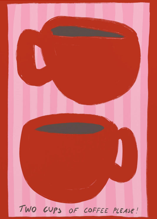 Dubbele Espresso Delight | Canvas