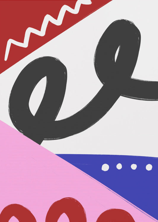Colorful Curves | Poster