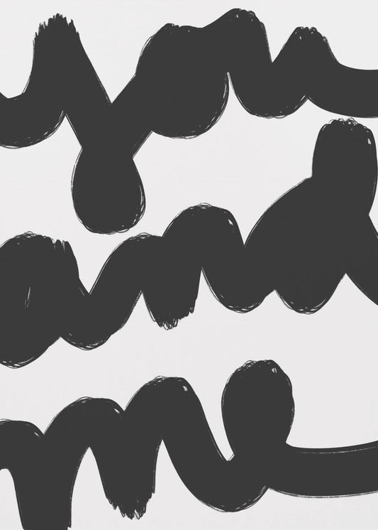 Togetherness Scribble | Poster