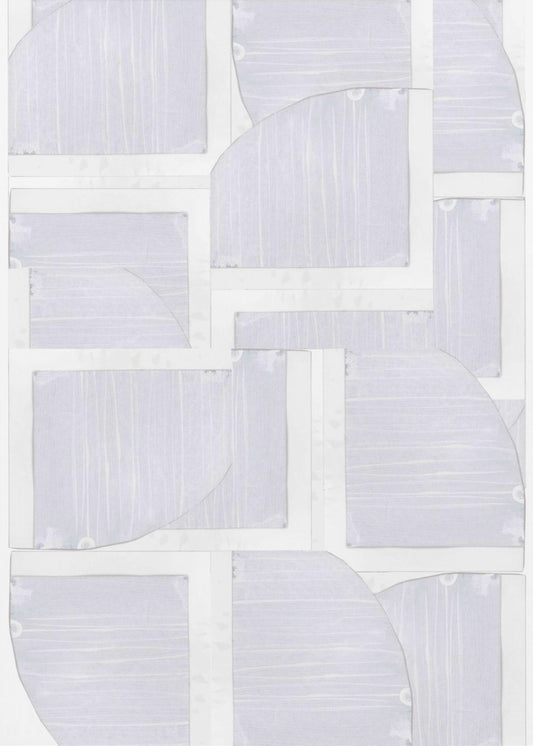 Witte vormen | Canvas