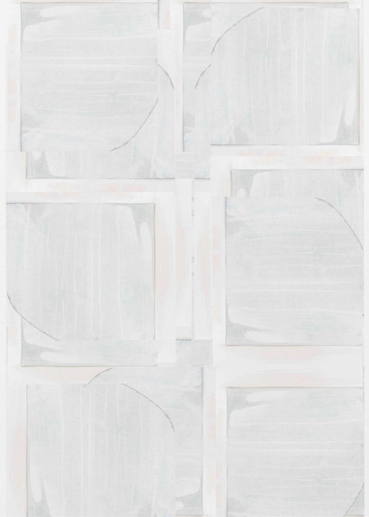 Witte vormen | Canvas