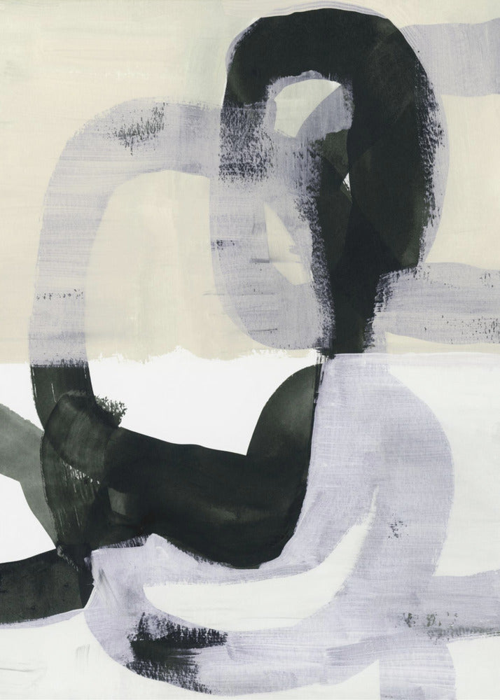 Zwart-wit gebaren | Poster