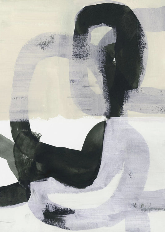Zwart-wit gebaren | Poster