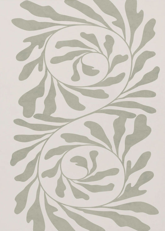 Olijfgroen Abstract | Poster