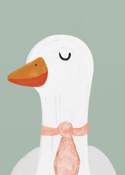 Goose in a Tie | Poster