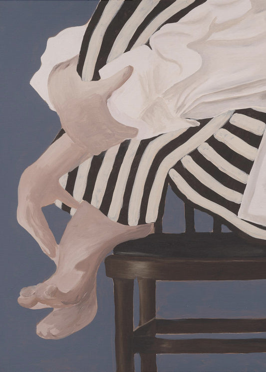 Figure Seated on a Chair | Poster