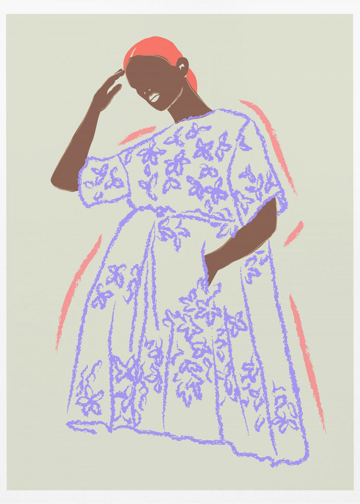 Bloemen gratie | Poster