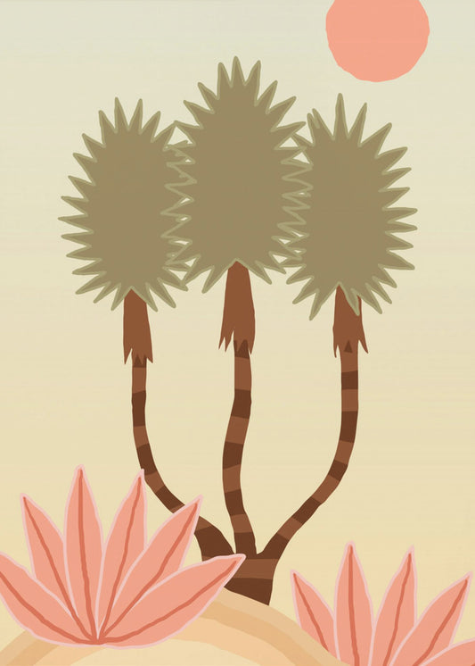 Palmen 01 | Poster