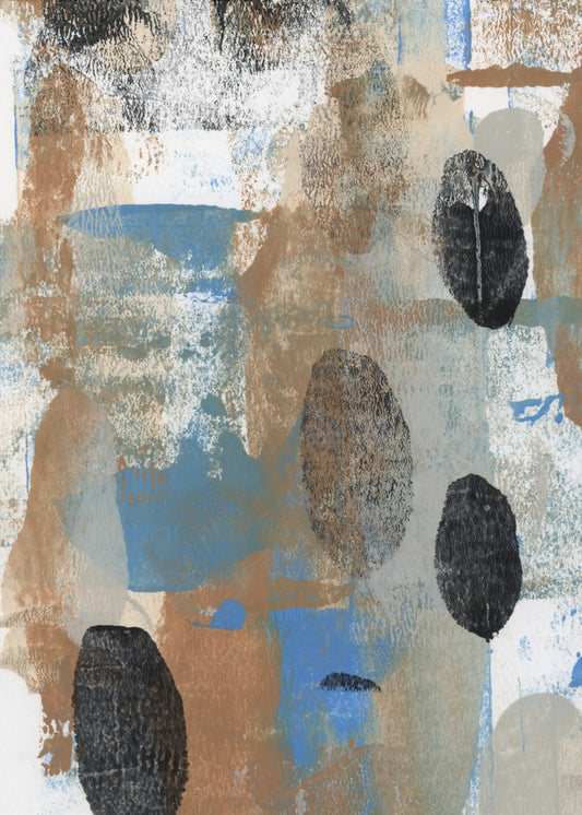 Schilderachtige abstractie | Canvas