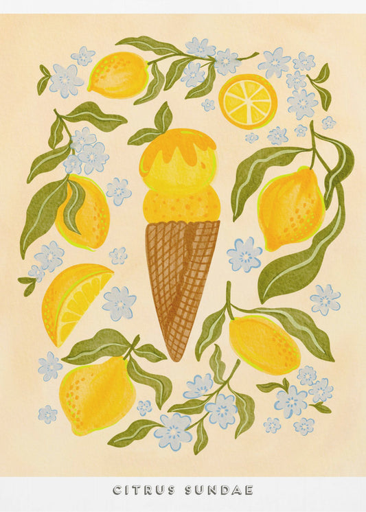 Citrusijscoupe | Canvas