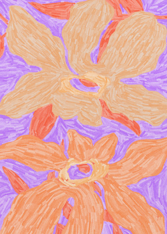 Bloemensymfonie | Canvas