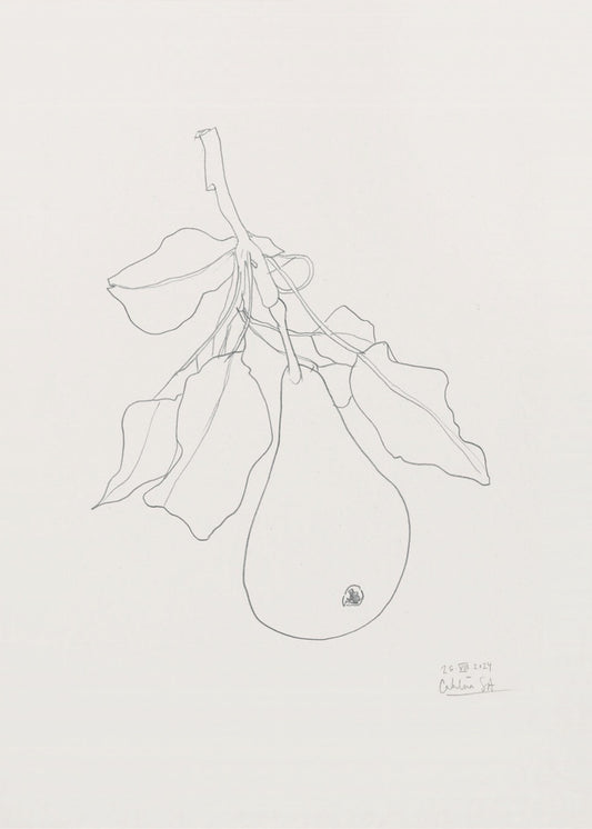 Elegante Peer Schets | Canvas