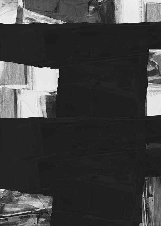 Monochrome lagen | Canvas