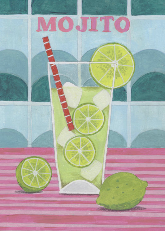 Glass of Mjito | Canvas
