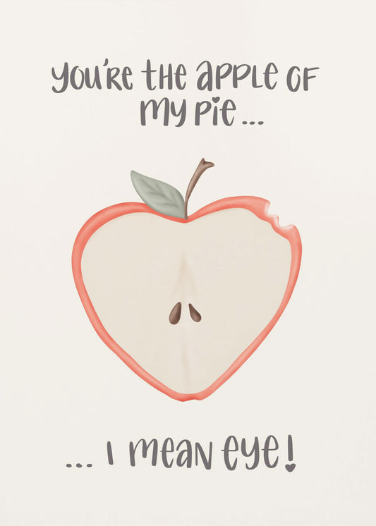 Appel van mijn oog | Poster