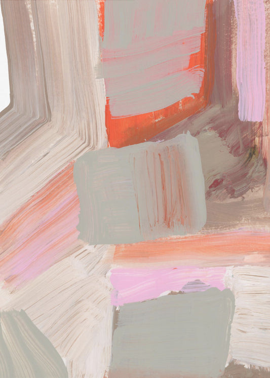 Abstracte Horizonten | Canvas
